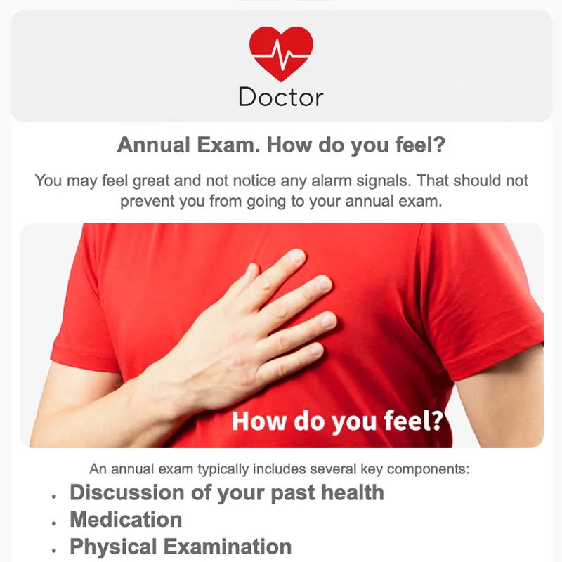 Medical campaign example